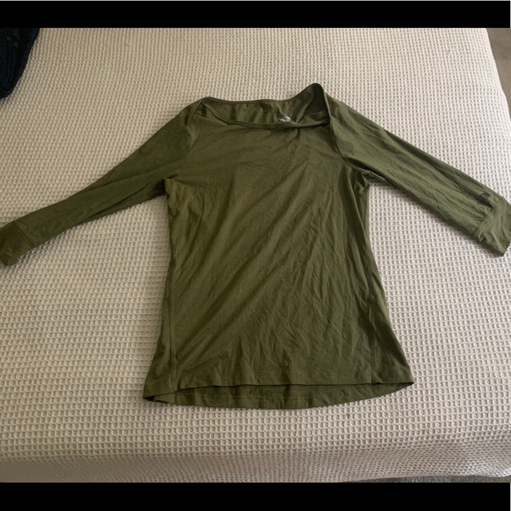 North Face quick dry workout shirt.